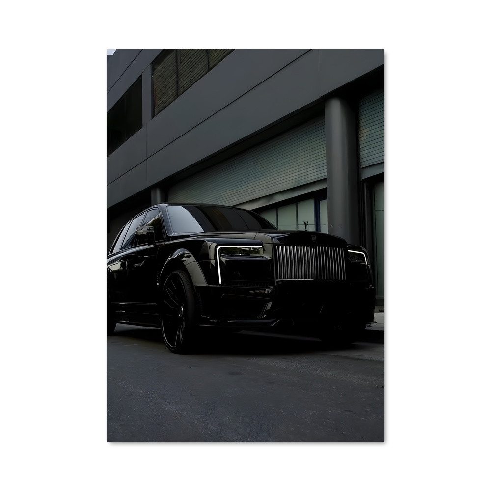 Poster Black Badge Cullinan éblouissant
